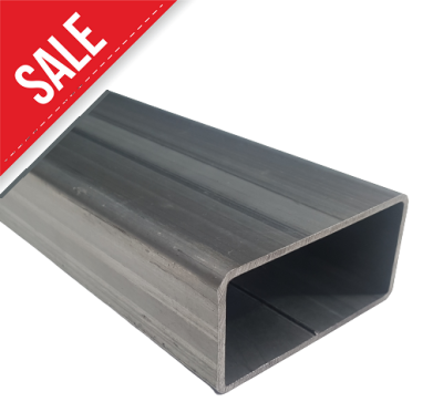 THE METAL WAREHOUSE 200x100x4mm Galvanised Pipe Tube Storm water crossover sale